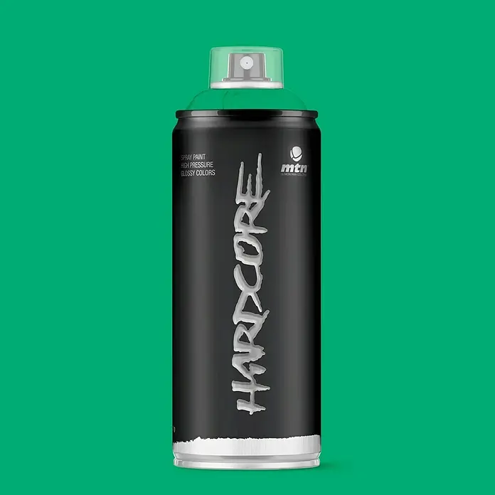 mtn Spray Hardcore - Verde valle, 400 ml, Brillante