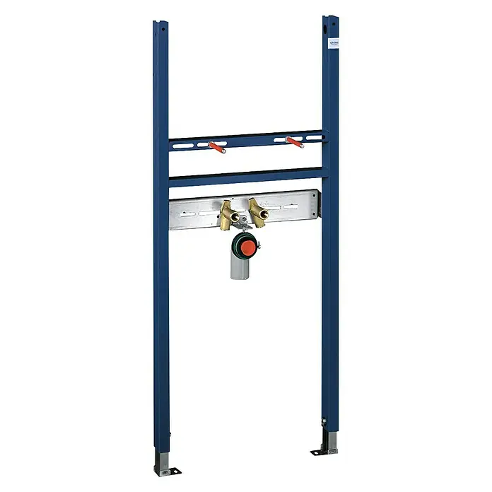 Grohe Rapid SL Projekt Waschtisch-Vorwandelement - 7,5 x 50 x 113,5 cm, Pulverbeschichtet - Vorderansicht