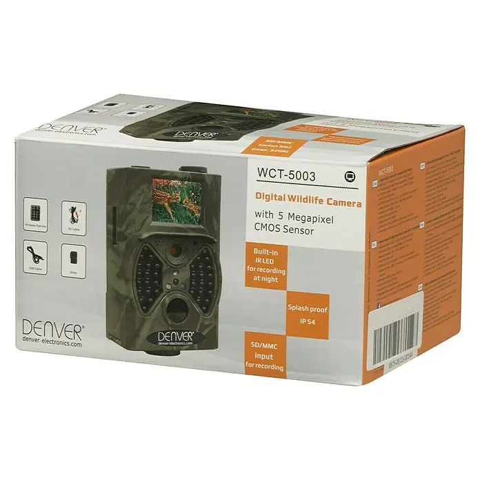 Denver Wildkamera WCT-5003MK2 - 2″ LCD, Erfassungswinkel: 100 °