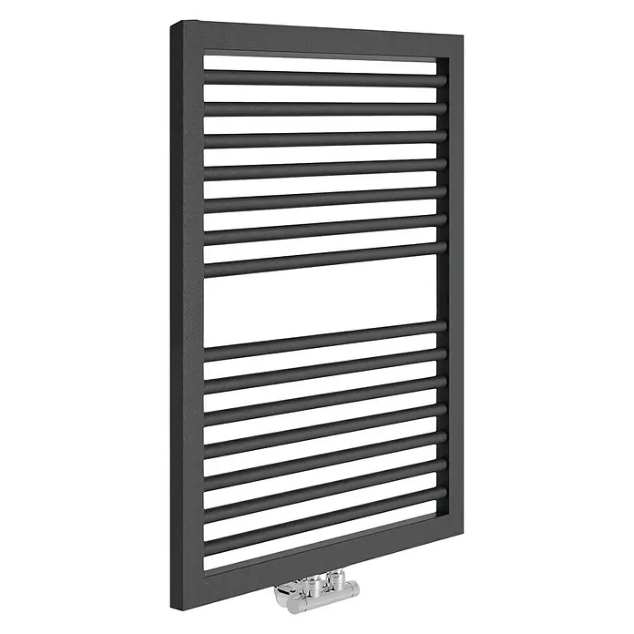 Sanotechnik Badheizkörper Rimini - B x H: 60 x 82,3 cm, 480 W, Anthrazit