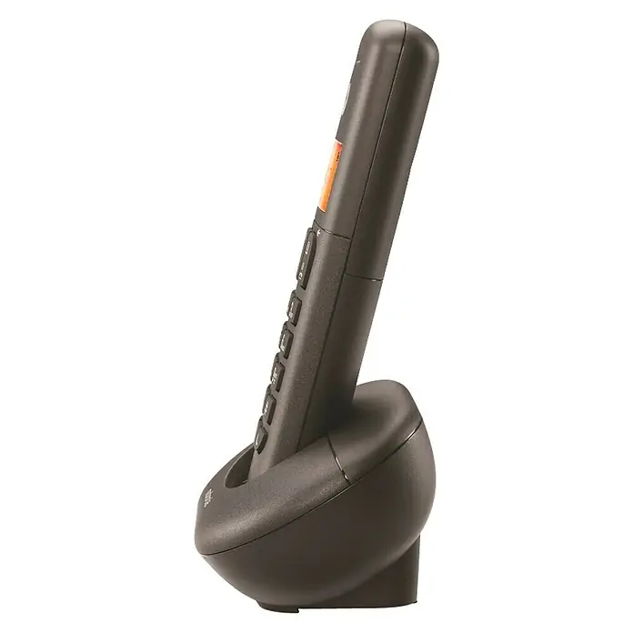 Motorola Teléfono inalámbrico E201 - Rellamada, Negro