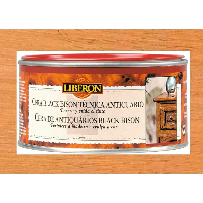 Libéron Cera antigua Black Bison - Caoba, 500 ml