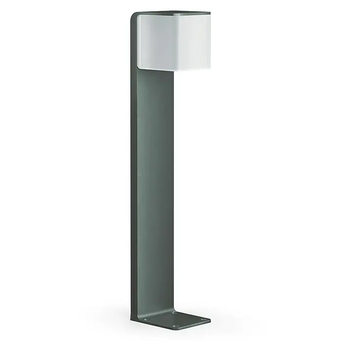 Steinel Sensor-LED-Außenwegeleuchte GL 80 LED iHF - Anthrazit, L x B x H: 13,2 x 11 x 63,25 cm
