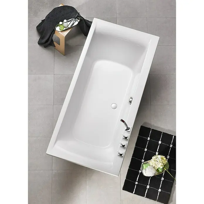 Ottofond Badewanne Palermo - 200 x 90 cm, Sanitäracryl, Weiß - Stimmungsaufnahme