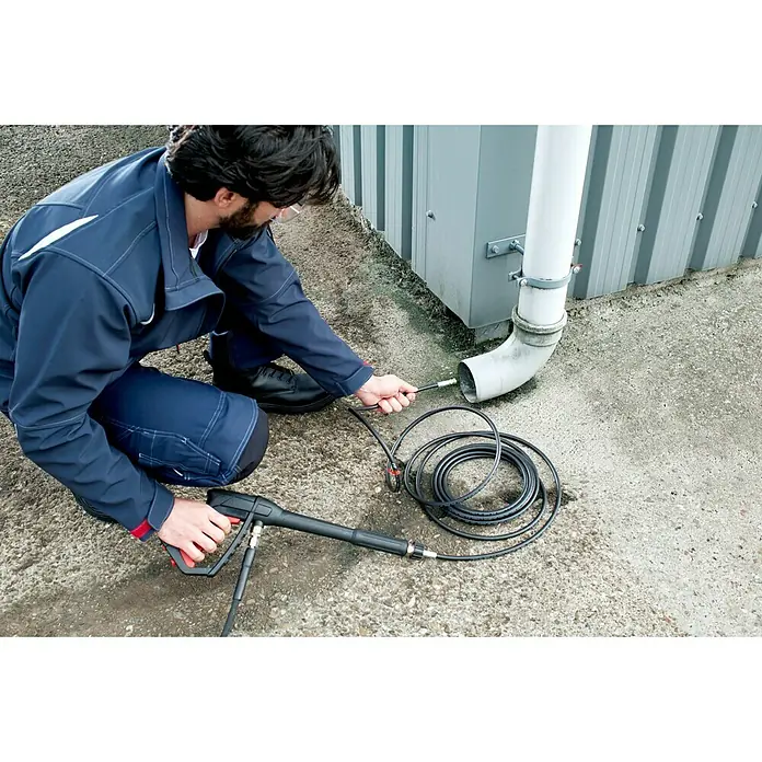 Bosch Professional Rohrreiniger - Passend für: Bosch Professional Hochdruckreiniger GHP-Serie, 8 m - Anwendungsbeispiel
