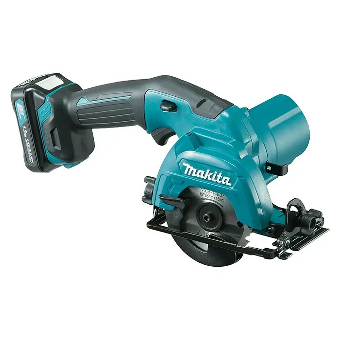 Makita Akku-Handkreissäge HS301DZ - 10,8 V, Ohne Akku, Leerlaufdrehzahl: 0 U/min - 1.500 U/min - Vorderansicht