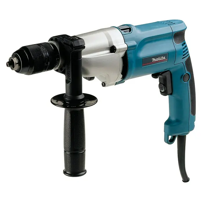 Makita Schlagbohrmaschine HP2051J - 720 W, Leerlaufdrehzahl: 0 U/min - 2.900 U/min - Vorderansicht