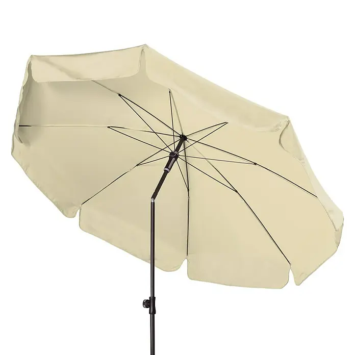 Doppler Sunline Sonnenschirm Neo - Natur, Ø x H: 200 x 240 cm - Vorderansicht