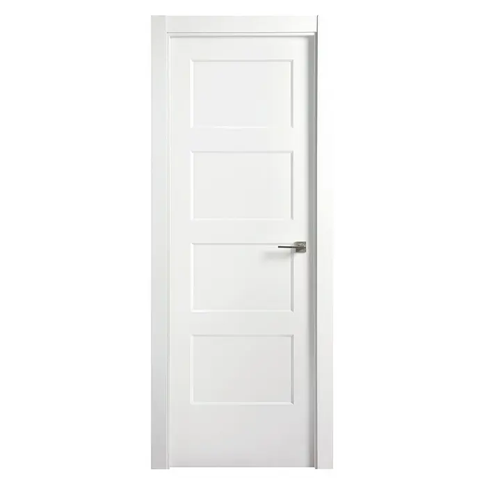 Solid Elements Puerta interior Bonn - 72,5 x 203 cm, Apertura según normativa: Izquierda, Blanco lacado, Macizo, Ciega