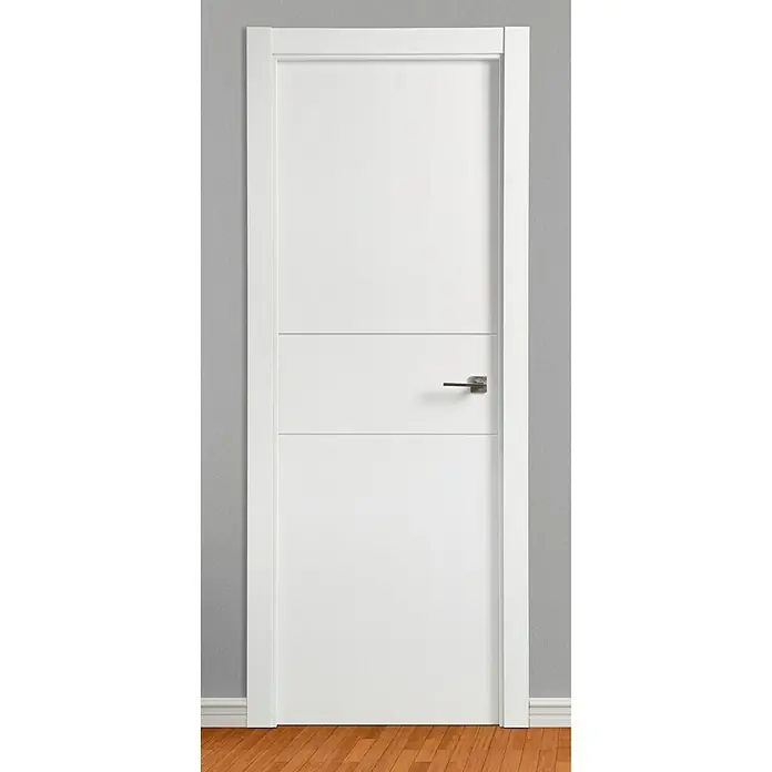 Solid Elements Puerta interior Munich - 72,5 x 203 cm, Apertura según normativa: Izquierda, Blanco lacado, Macizo, Ciega - Producto en uso
