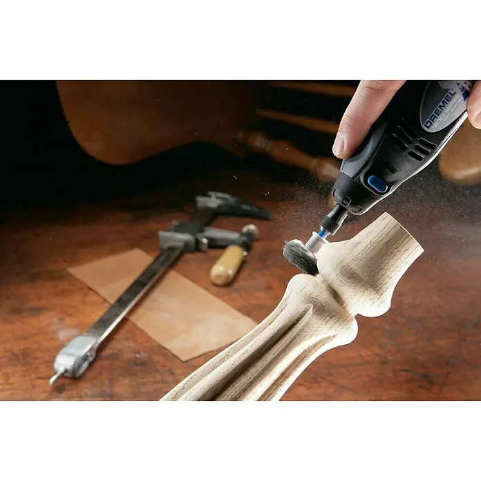 Dremel EZ SpeedClic Brusna ploča za finu obradu 512S - Radni promjer: 25 mm - Proizvod u upotrebi