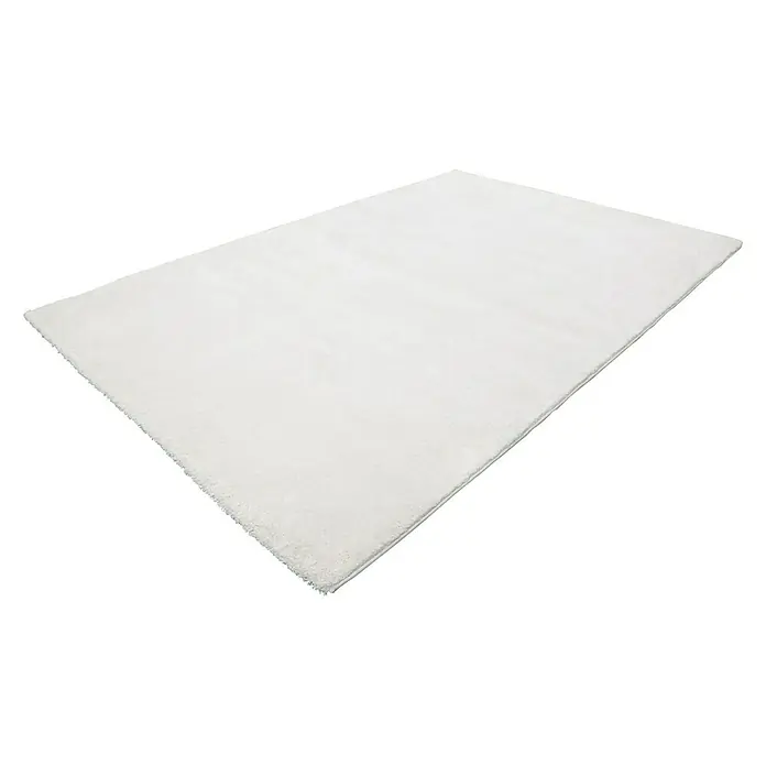Kurzflorteppich Softtouch - Elfenbein, 170 x 120 cm, 100 % Polypropylen (Flor)