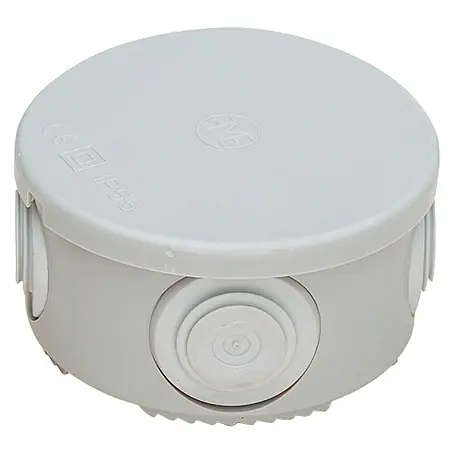 Famatel  Caja de superficie redonda