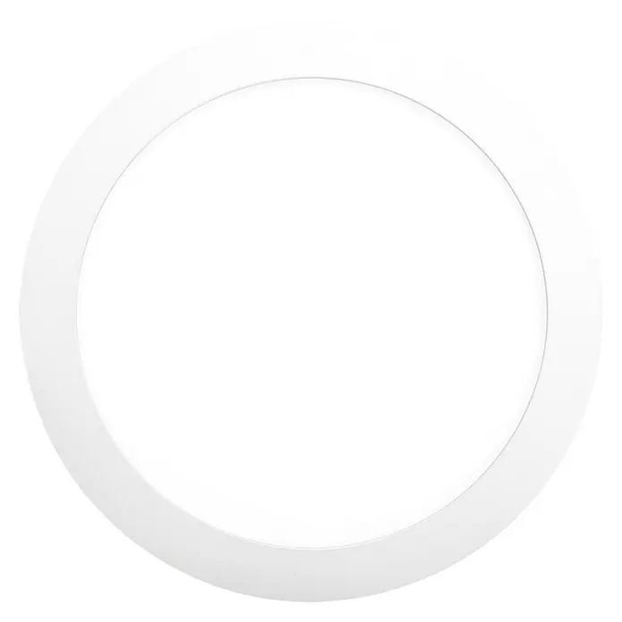 Garza Downlight LED empotrable redondo ajustable universal - 18 W, Color de luz: Blanco neutro, Diámetro: 22,5 cm, Blanco