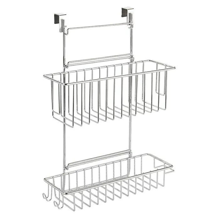 Wenko Viseća košara Flexi - D x Š x V: 12,5 x 47 x 32 cm, Krom