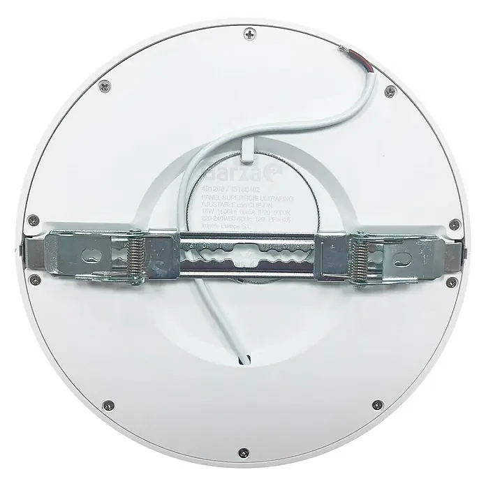 Garza Downlight LED empotrable redondo ajustable universal - 18 W, Color de luz: Blanco neutro, Diámetro: 22,5 cm, Blanco