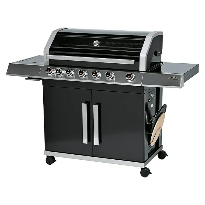 Kingstone KMS Gasgrill CLIFF 650-1 - Anzahl Brenner: 6, Hauptgrillfläche: 89 x 45 cm, 24,5 kW
