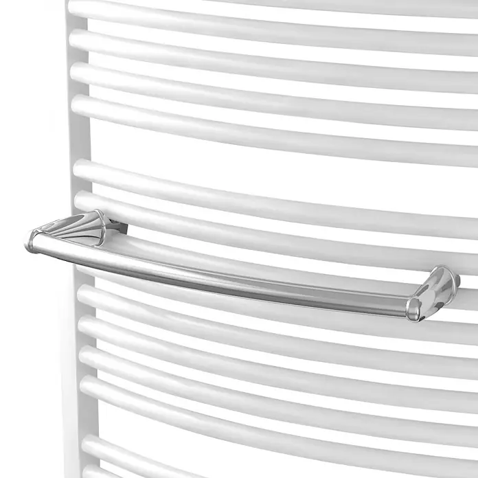 Ximax Handtuchhalter - Breite: 44 cm, Chrom, Rund, Geeignet für: Badheizkörper mit Mindestbreite 550 mm - Vorderansicht
