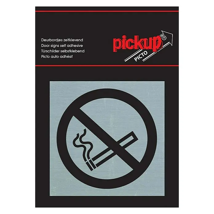 Pickup Naljepnica - Motiv: Zabrana pušenja, D x Š: 80 x 80 mm