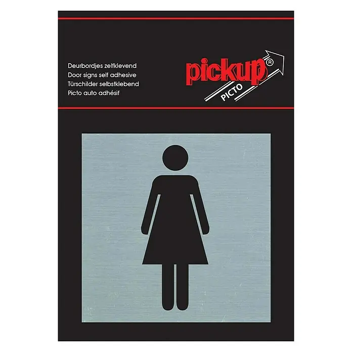 Pickup Naljepnica - Motiv: Gospođe, D x Š: 80 x 80 mm