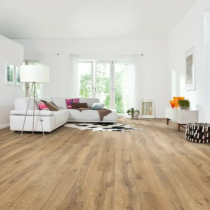 Living by Haro Laminat Eiche Kentucky - 1.282 x 193 x 7 mm, Landhausdiele - Stimmungsaufnahme
