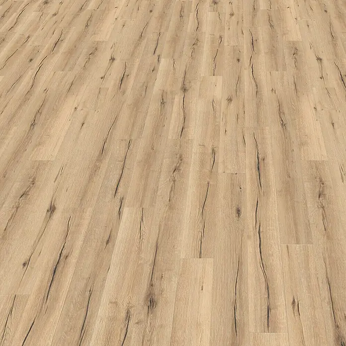 Living by Haro Laminat Eiche Sahara - 1.282 x 193 x 7 mm, Landhausdiele - Draufsicht