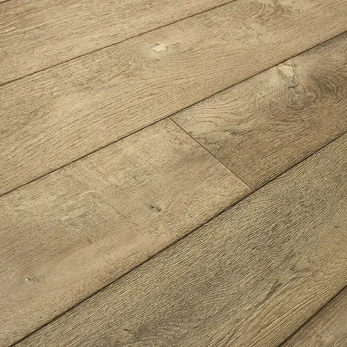 Fertigparkett Eiche Victor - 1.820 x 190 x 14 mm, Landhausdiele - Linke Seitenansicht