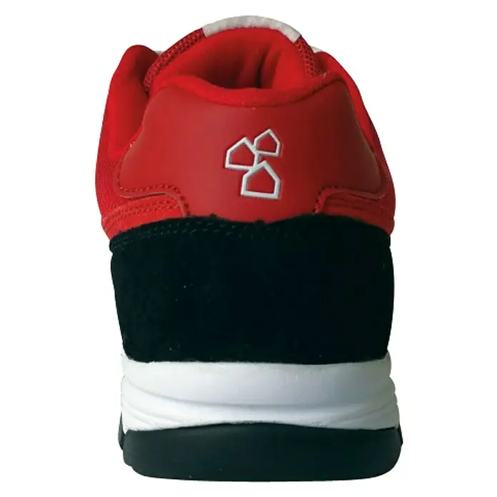 BAUHAUS Zapatos de seguridad - Rojo, 41, Categoría de protección: S3 - Vista trasera