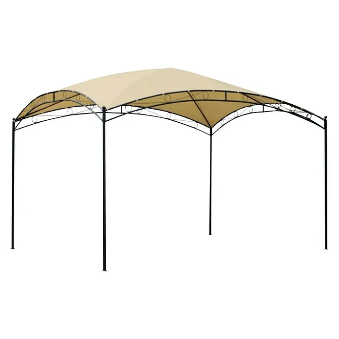 Carpa tipo vela Madeira - L x An x Al: 300 x 200 x 260 cm, Beige - Vista angular