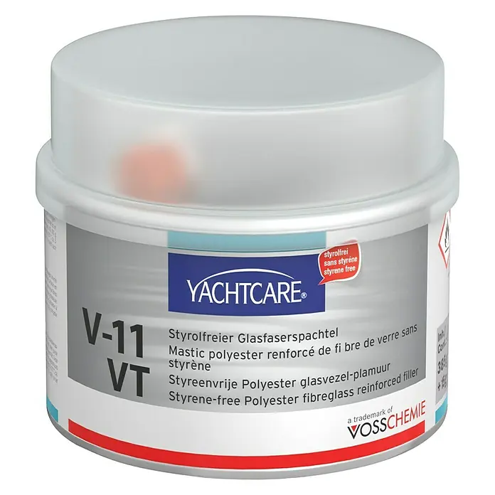Yachtcare Faserspachtel V 11 - 200 g - Vorderansicht