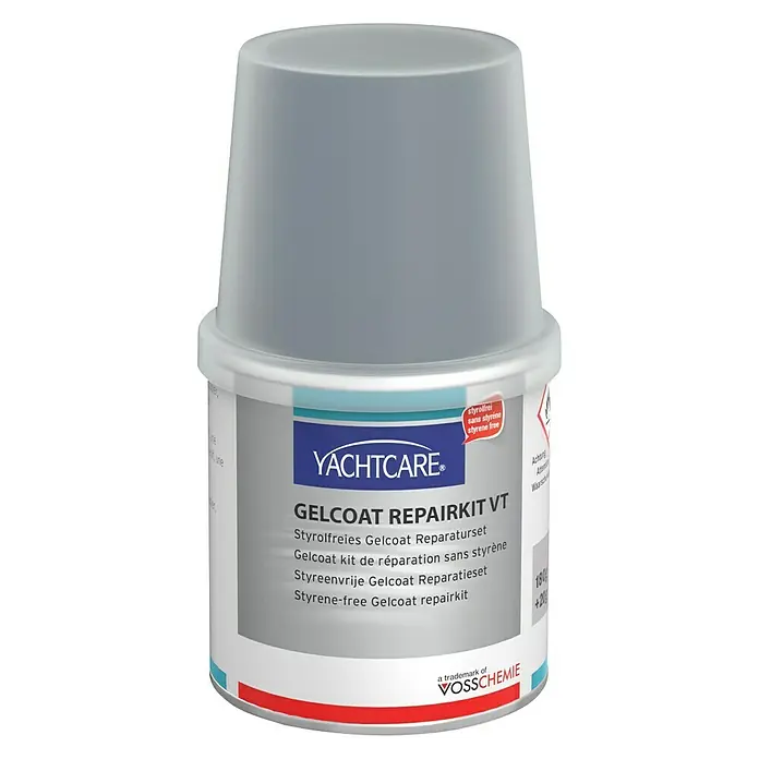 Yachtcare Gelcoat Repair Kit VT - Cremeweiß, 190 g, RAL 9001 - Vorderansicht