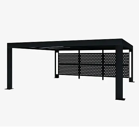 Abson  Endwand für Doppelcarport