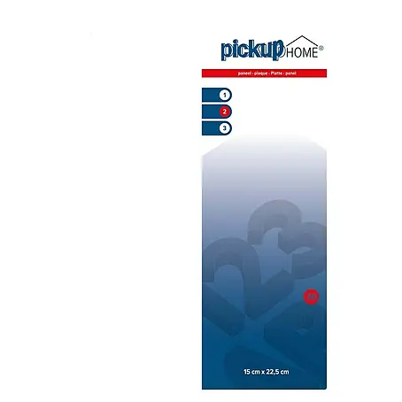 Pickup 3D Home Pločica s oznakom