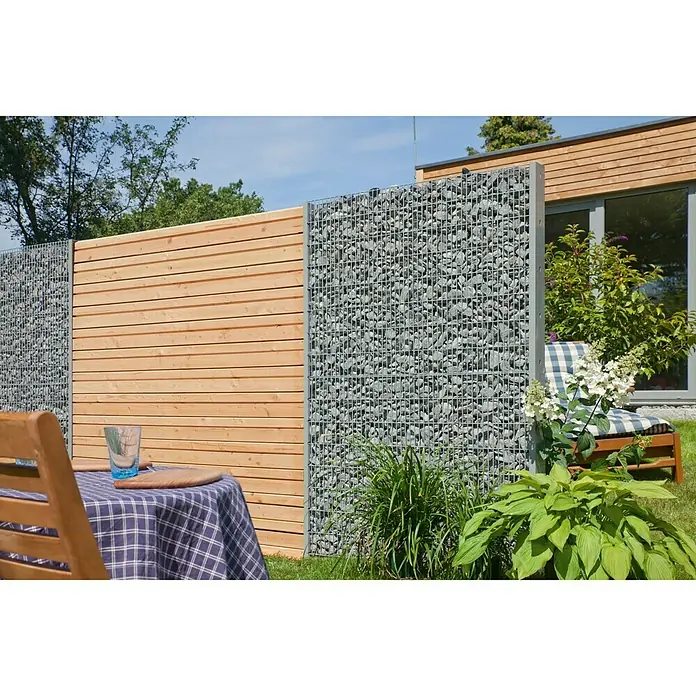 Kraus Gabionenmatte - 120,5 x 89,1 cm, Metall, Verzinkt