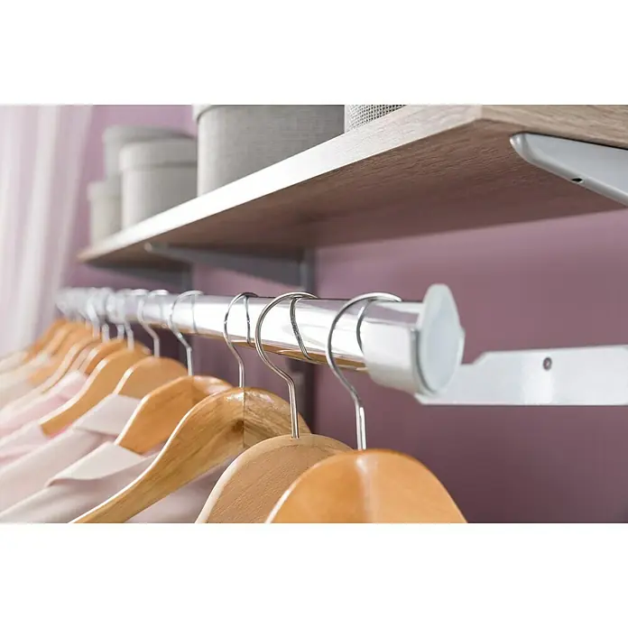 Element System Easy Nosač konfekcije - Namijenjeno za: Vodilice s rasterom od 32 mm, Vodilice s 1 rupom, Vodilice s 2 rupe, Duljina: 33 cm, Opteretivost: 30 kg - Detaljan prikaz