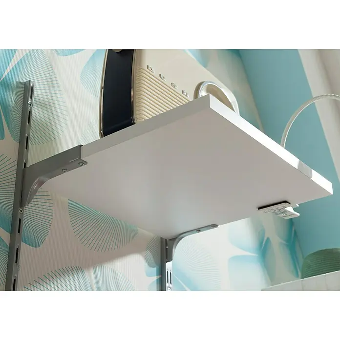 Element System Regalboden - 79 x 37 cm, Weiß - Ansicht von unten