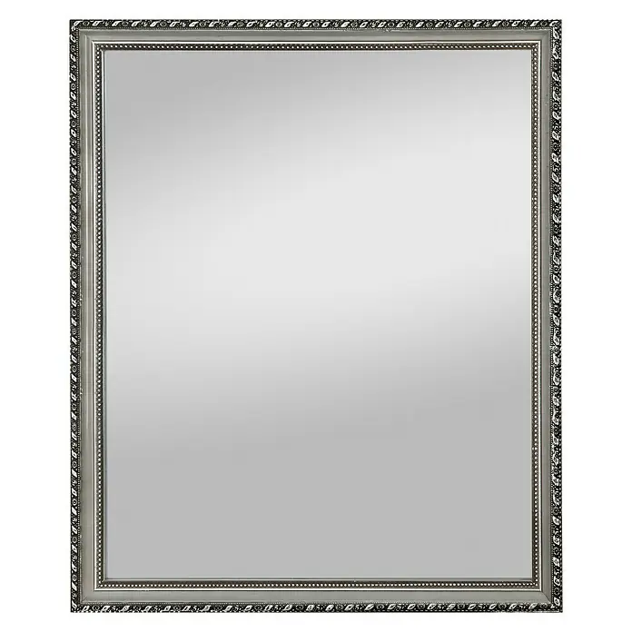 Rahmenspiegel Lisa - 45 x 55 cm, Silber - Vorderansicht