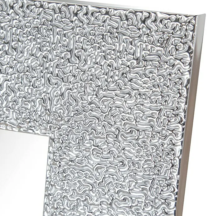 Rahmenspiegel Rosi - 55 x 70 cm, Silber - Detailaufnahme