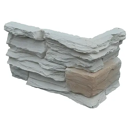 Verblendstein-Ecke Creamwhite