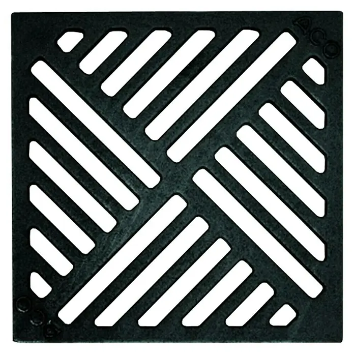 ACO Self Gussrost - 25 x 25 x 0,7 cm - Vorderansicht