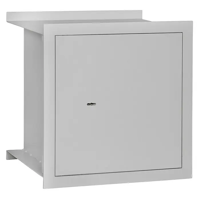 Format Wandtresor WB 4 - Doppelbart-Hochsicherheitsschloss, L x B x H: 360 x 420 x 426 mm - Vorderansicht
