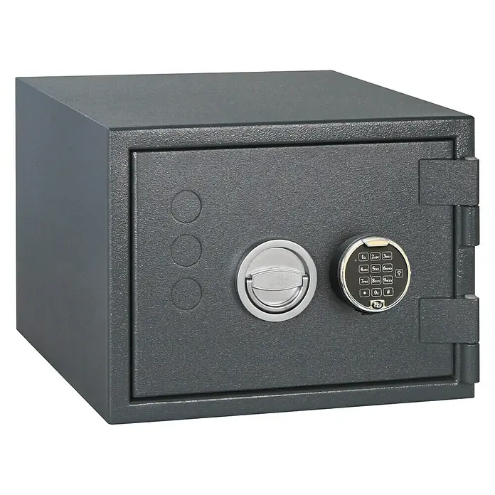 Format Brandschutztresor PSL 2 E - Elektronikschloss S&G Spartan 1006, L x B x H: 450 x 430 x 325 mm - Vorderansicht