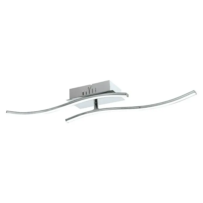 Eglo LED-Deckenleuchte Valmora - L x B x H: 63 x 9 x 8,5 cm, Warmweiß - Vorderansicht