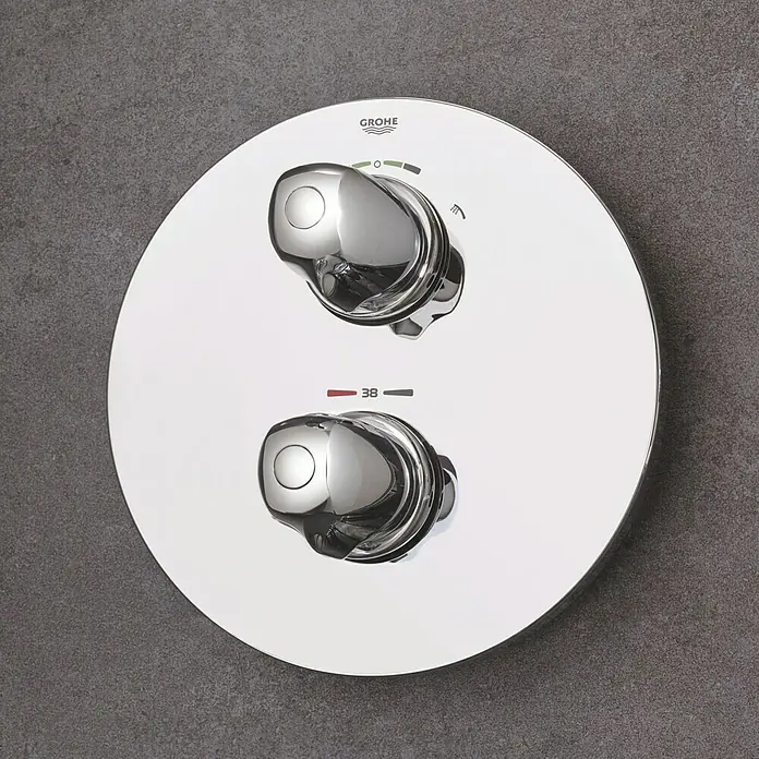 Grohe Brause-Thermostatarmatur Grohtherm 1000 New - Chrom, Glänzend - Stimmungsaufnahme