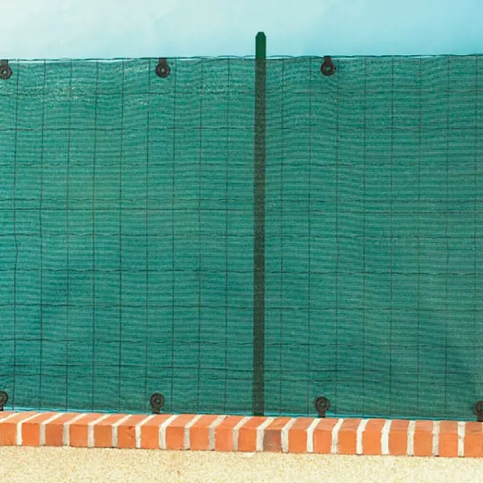 Malla de ocultación Extranet - Verde, L x Al: 10 x 1,5 m