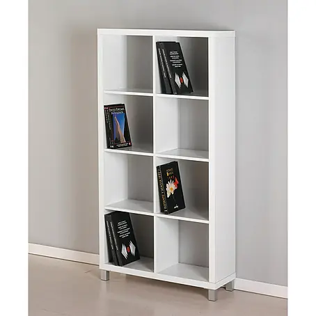 Estantería de madera Kubox 8 huecos