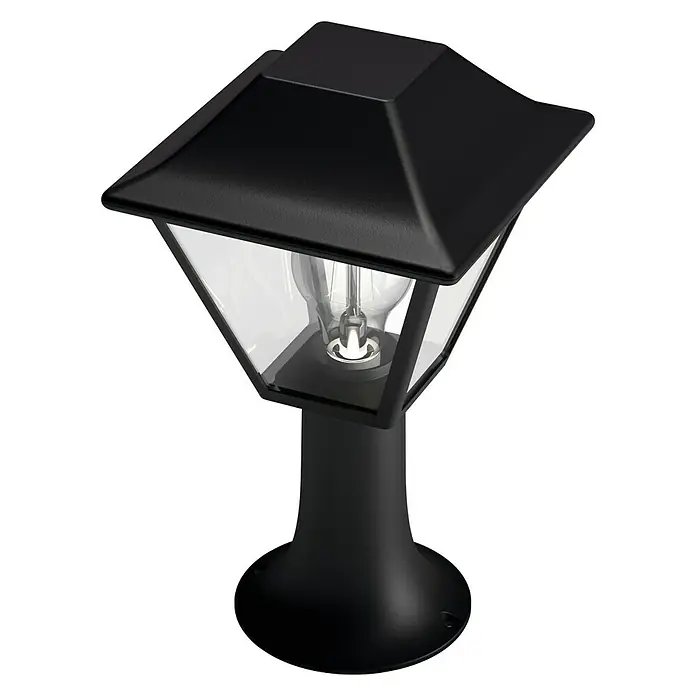 Philips Alpenglow Sobremuro - 60 W, L x An x Al: 18,6 x 18,6 x 31,6 cm, Negro, IP44