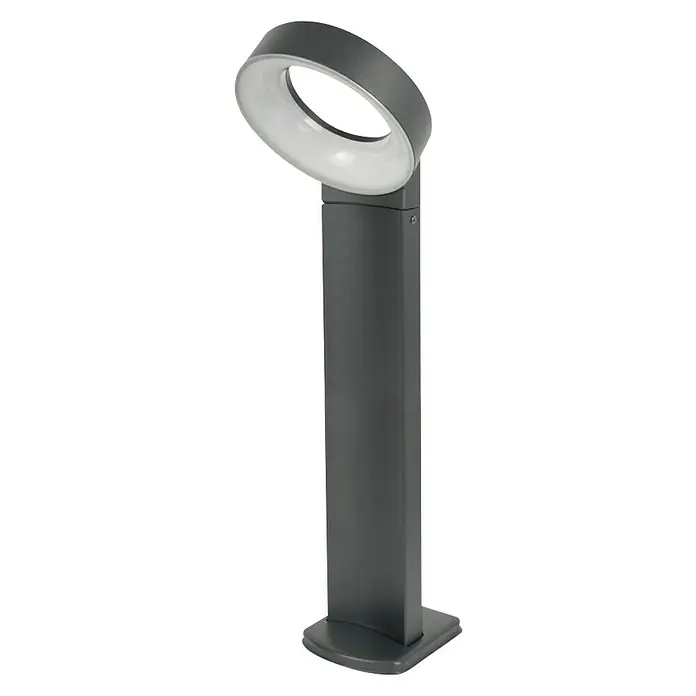 Lutec Baliza exterior LED Meridian - Gris oscuro, Altura: 58 cm, IP54