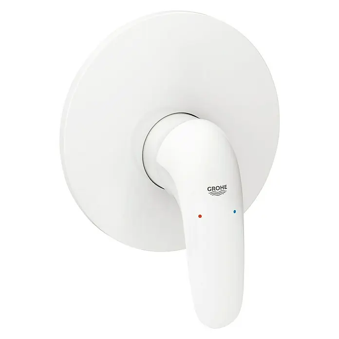 Grohe Eurostyle Solid UP-Brausearmatur - Weiß, Glänzend - Vorderansicht