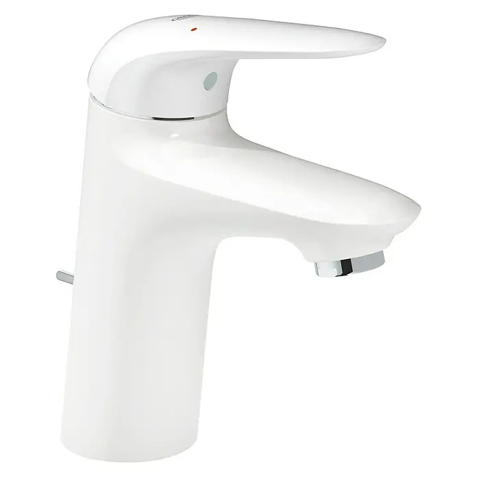 Grohe Eurostyle Solid Waschtischarmatur S-Size - Weiß - Vorderansicht